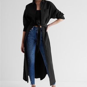 Express White Portofino Shirt dress. Spring cleaning!